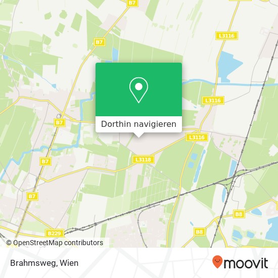 Brahmsweg Karte