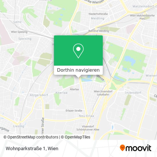 Wohnparkstraße 1 Karte