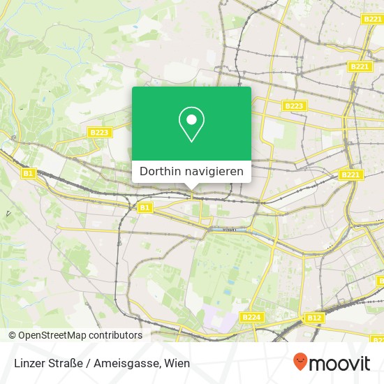 Linzer Straße / Ameisgasse Karte