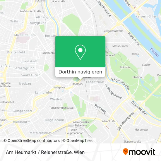 Am Heumarkt / Reisnerstraße Karte