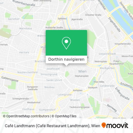 Café Landtmann (Café Restaurant Landtmann) Karte