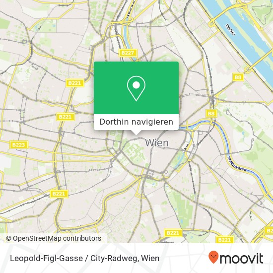 Leopold-Figl-Gasse / City-Radweg Karte