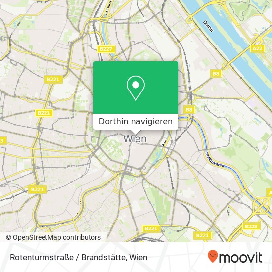 Rotenturmstraße / Brandstätte Karte