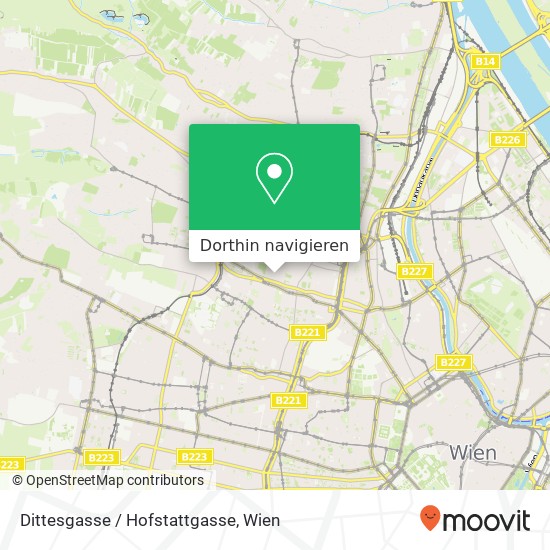 Dittesgasse / Hofstattgasse Karte