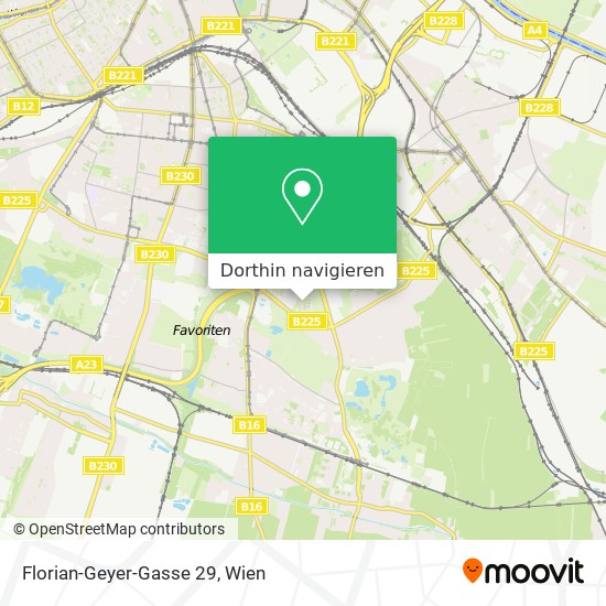 Florian-Geyer-Gasse 29 Karte