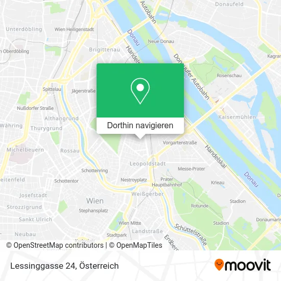 Lessinggasse 24 Karte
