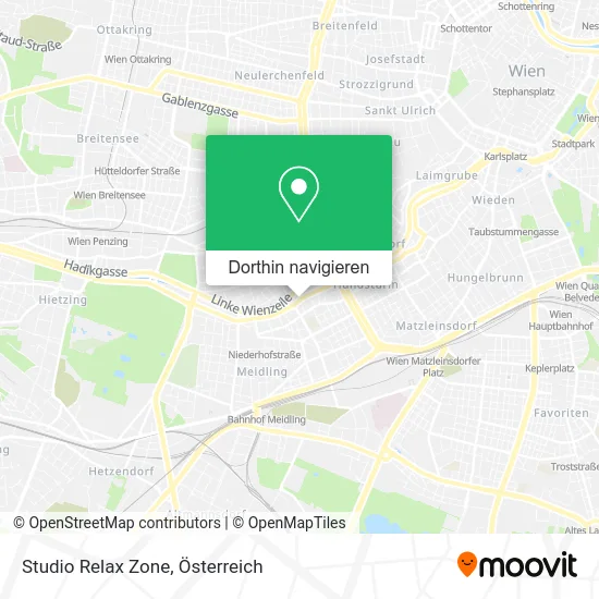 Studio Relax Zone Karte