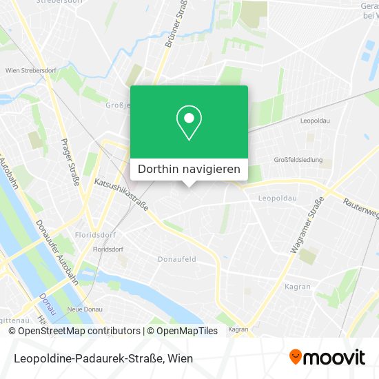 Leopoldine-Padaurek-Straße Karte