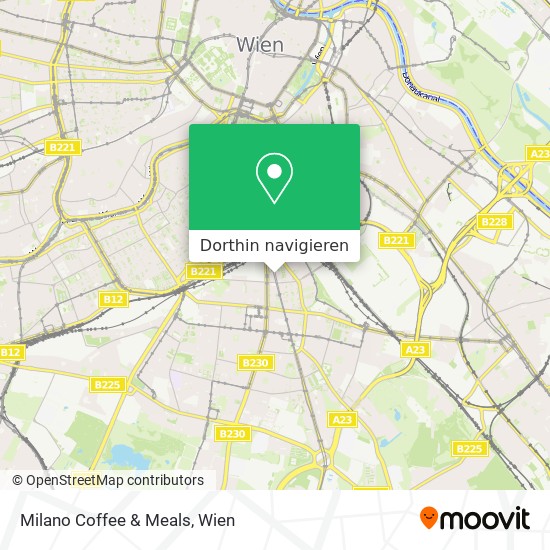 Milano Coffee & Meals Karte
