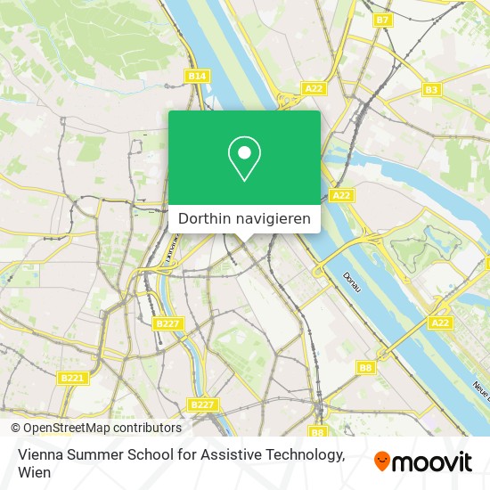 Vienna Summer School for Assistive Technology Karte