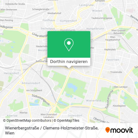 Wienerbergstraße / Clemens-Holzmeister-Straße Karte