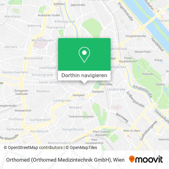 Orthomed (Orthomed Medizintechnik GmbH) Karte