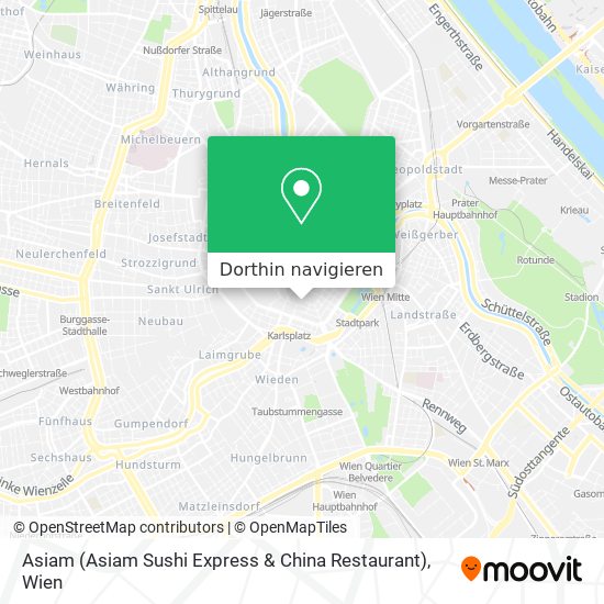 Asiam (Asiam Sushi Express & China Restaurant) Karte