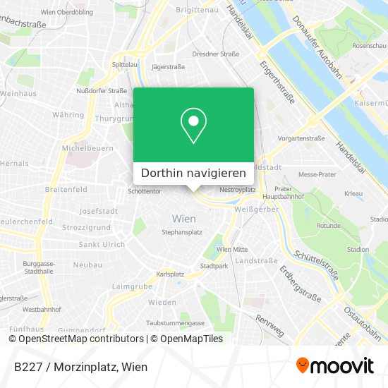 B227 / Morzinplatz Karte