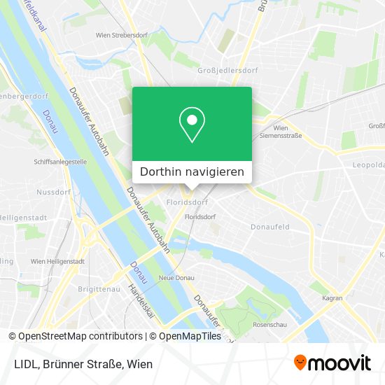 LIDL, Brünner Straße Karte