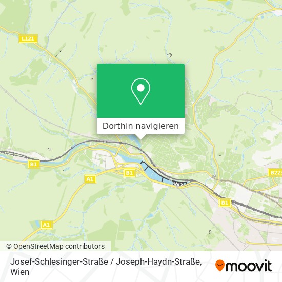 Josef-Schlesinger-Straße / Joseph-Haydn-Straße Karte