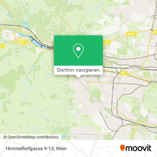 Himmelhofgasse 9-13 Karte