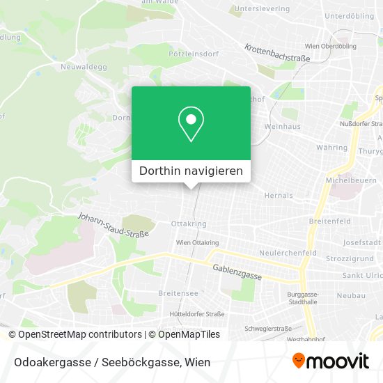 Odoakergasse / Seeböckgasse Karte