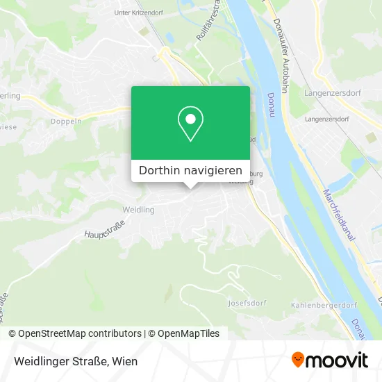 Weidlinger Straße Karte