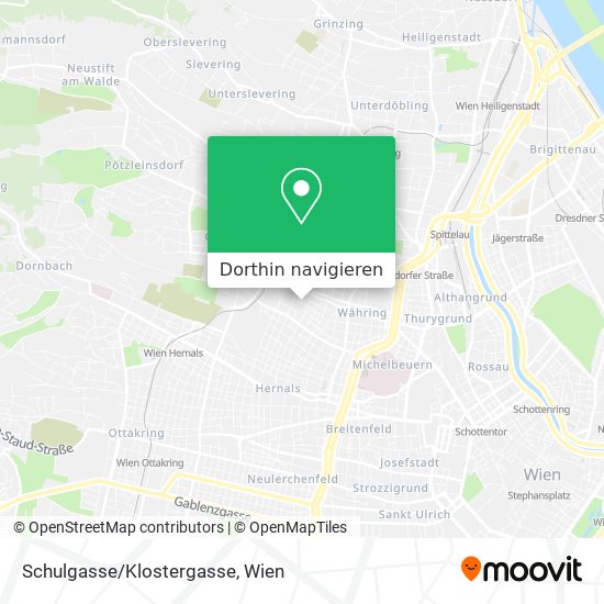 Schulgasse/Klostergasse Karte
