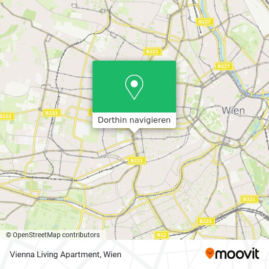 Vienna Living Apartment Karte