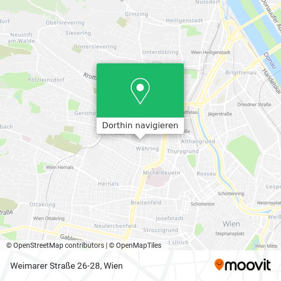 Weimarer Straße 26-28 Karte
