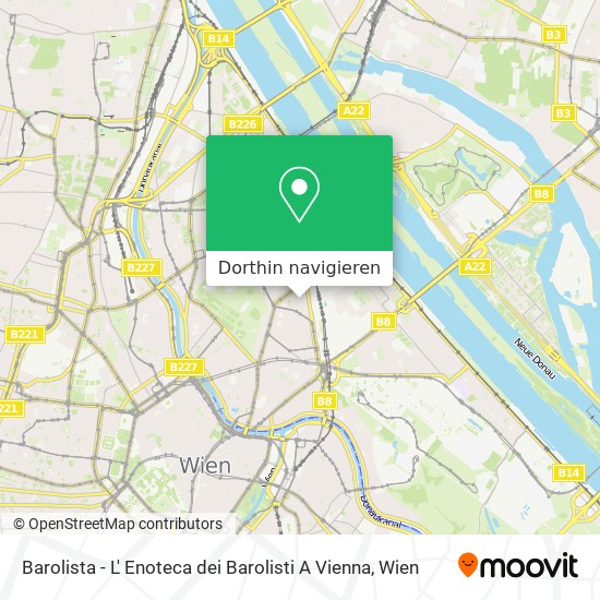 Barolista - L' Enoteca dei Barolisti A Vienna Karte