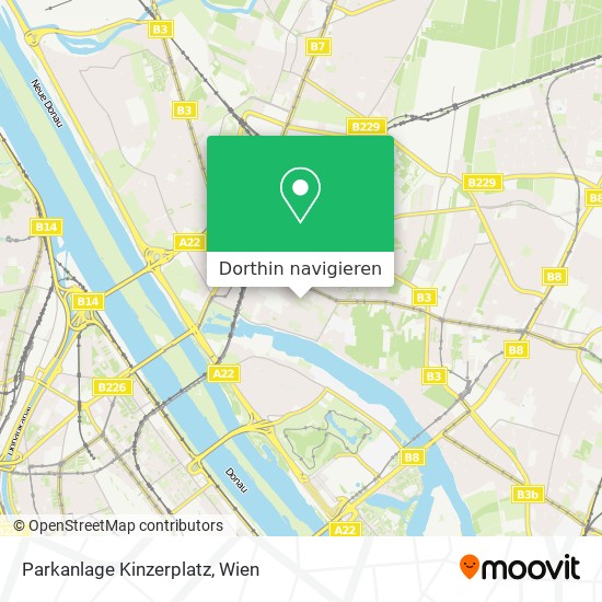 Parkanlage Kinzerplatz Karte