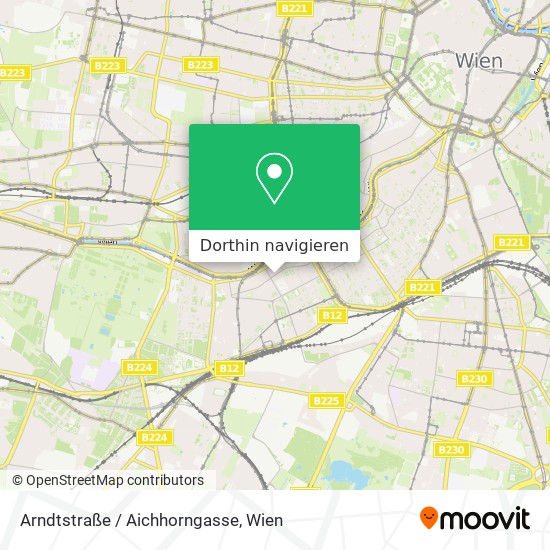 Arndtstraße / Aichhorngasse Karte