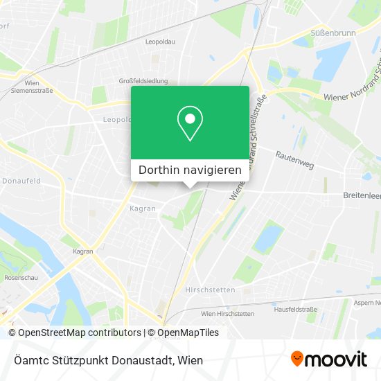 Öamtc Stützpunkt Donaustadt Karte