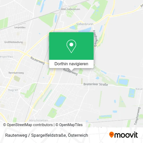 Rautenweg / Spargelfeldstraße Karte