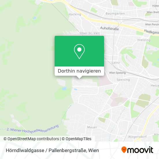 Hörndlwaldgasse / Pallenbergstraße Karte