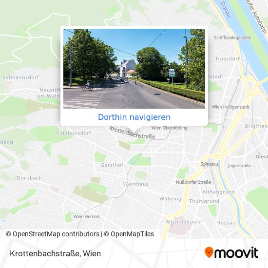 Krottenbachstraße Karte
