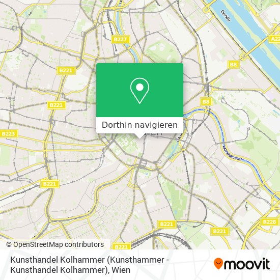 Kunsthandel Kolhammer (Kunsthammer - Kunsthandel Kolhammer) Karte