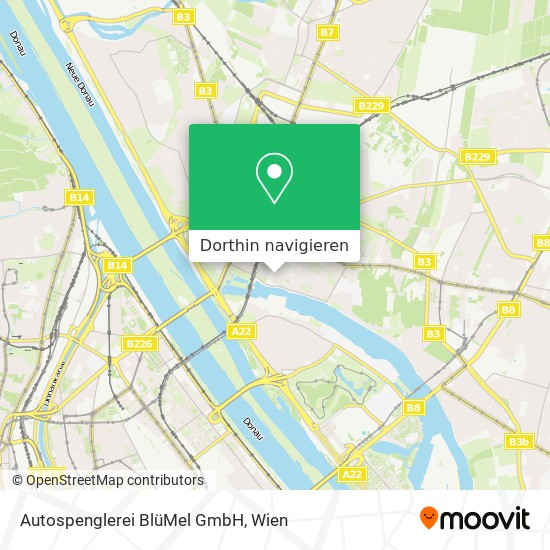 Autospenglerei BlüMel GmbH Karte
