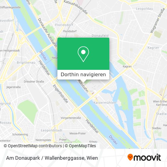Am Donaupark / Wallenberggasse Karte