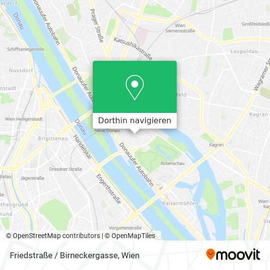 Friedstraße / Birneckergasse Karte