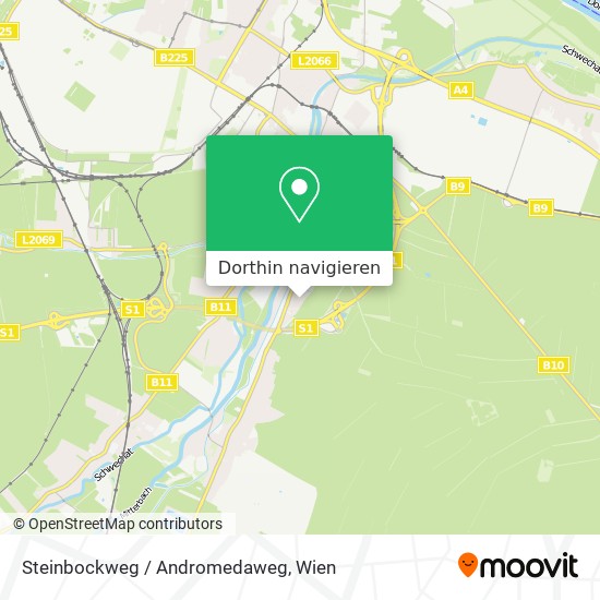 Steinbockweg / Andromedaweg Karte