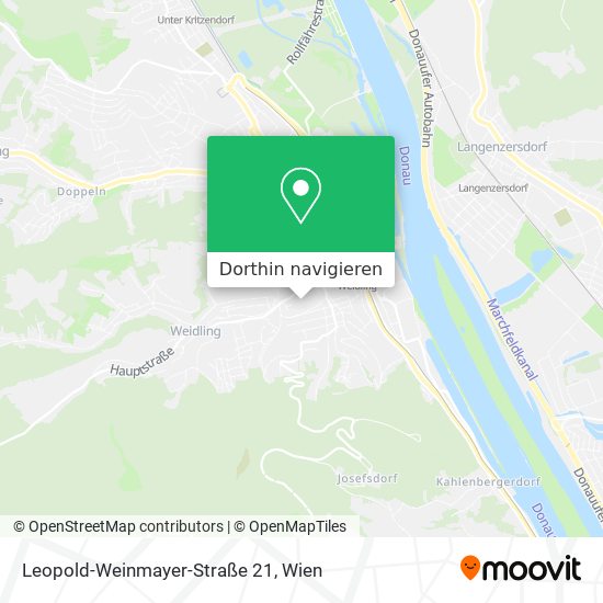 Leopold-Weinmayer-Straße 21 Karte