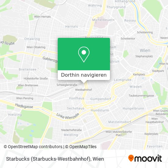 Starbucks (Starbucks-Westbahnhof) Karte