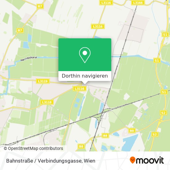 Bahnstraße / Verbindungsgasse Karte
