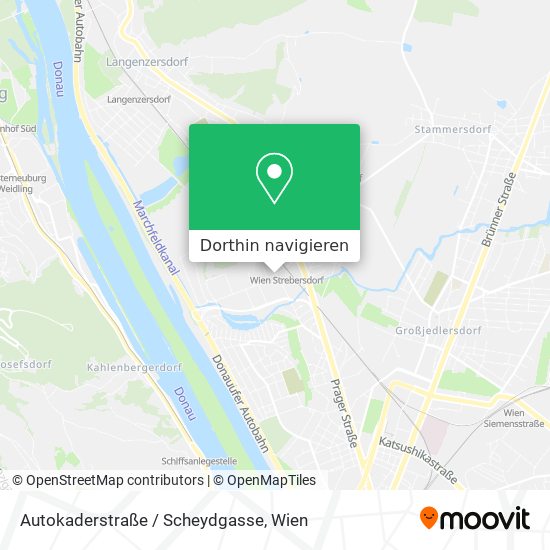 Autokaderstraße / Scheydgasse Karte