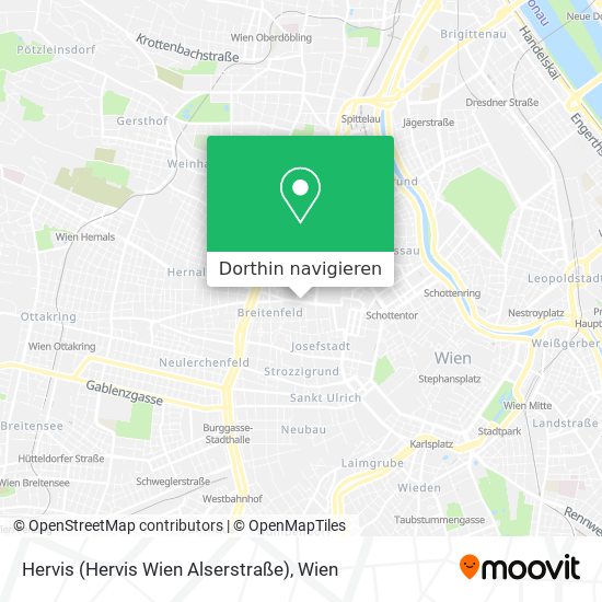 Hervis (Hervis Wien Alserstraße) Karte