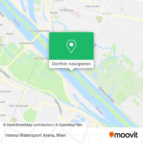 Vienna Watersport Arena Karte
