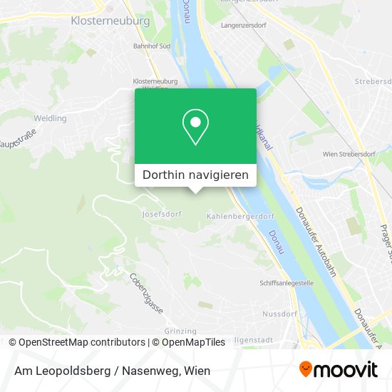 Am Leopoldsberg / Nasenweg Karte