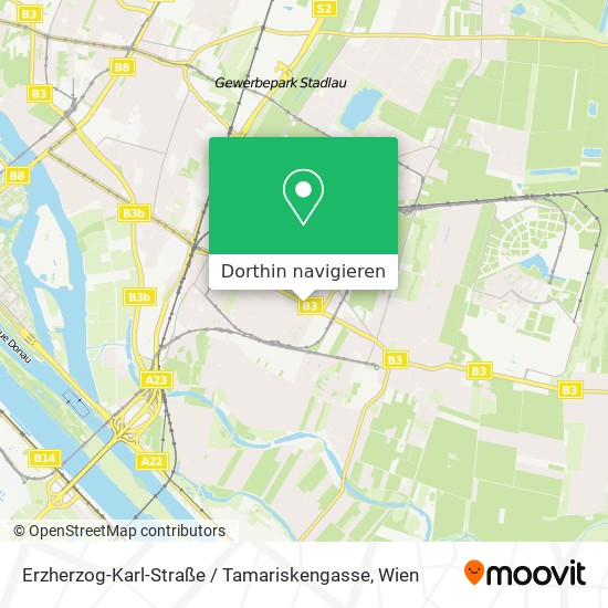 Erzherzog-Karl-Straße / Tamariskengasse Karte