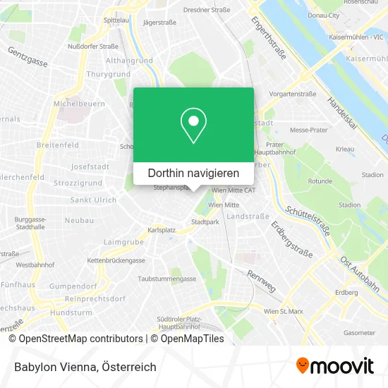 Babylon Vienna Karte
