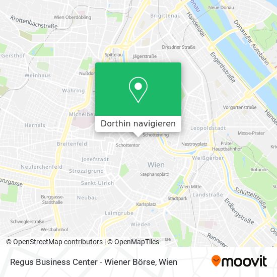 Regus Business Center - Wiener Börse Karte