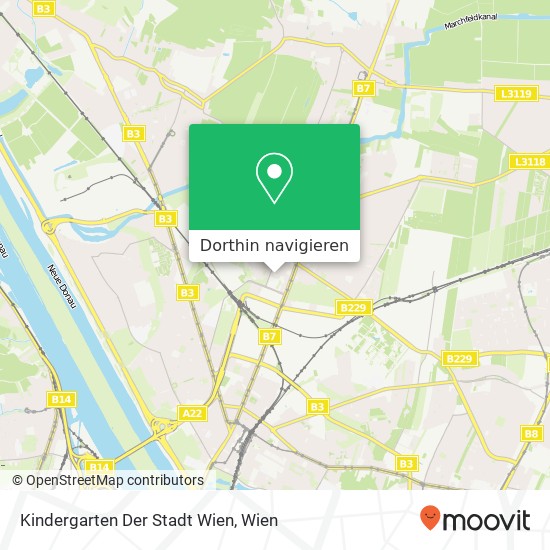 Kindergarten Der Stadt Wien Karte