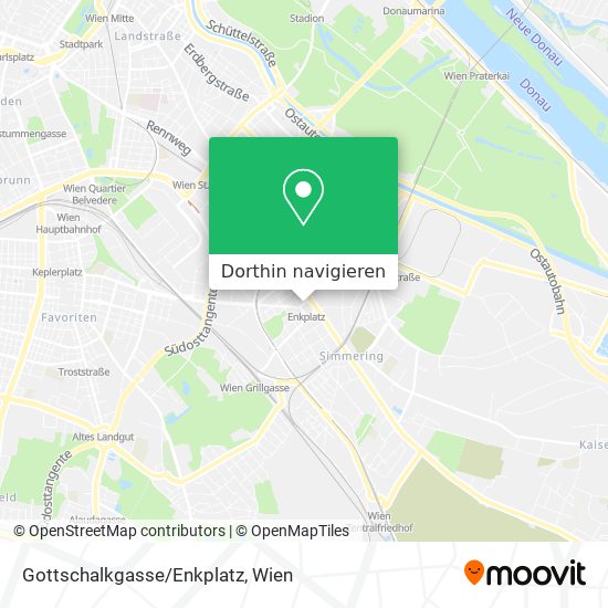 Gottschalkgasse/Enkplatz Karte